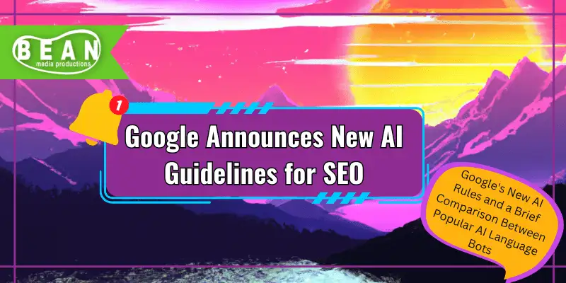 new google guidelines for seo with ai