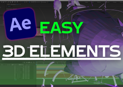 How to Use 3D Elements in Adobe After Effects